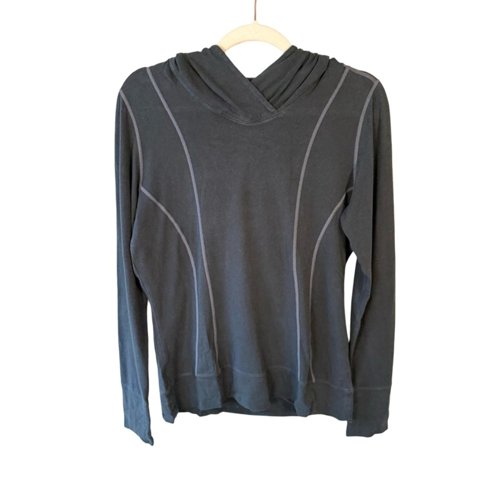Kuhl Black Long Sleeve Tee Size S Activewear Athleisure Workout Outdoor